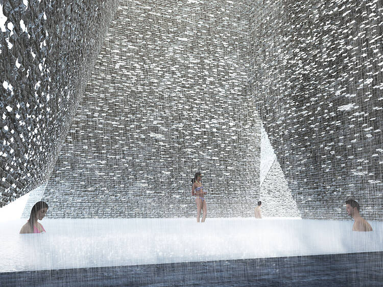 A striking waterfront bathhouse is set to open in this European city in 2026