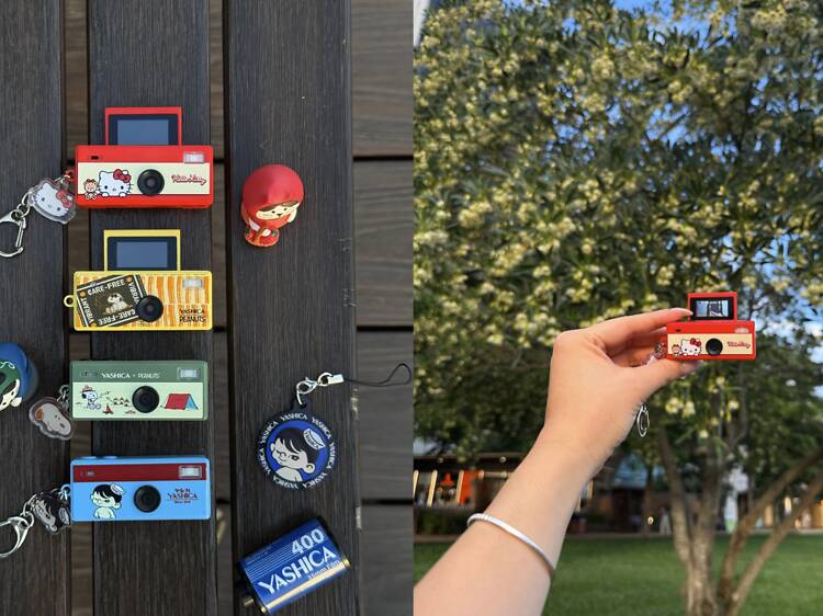 Yashica launches adorable keychain cameras with flip screens